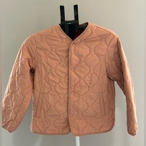 Uniqlo Light Brown Quilted Jacket